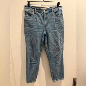 Abercrombie & Fitch Blue Straight Leg Jeans
